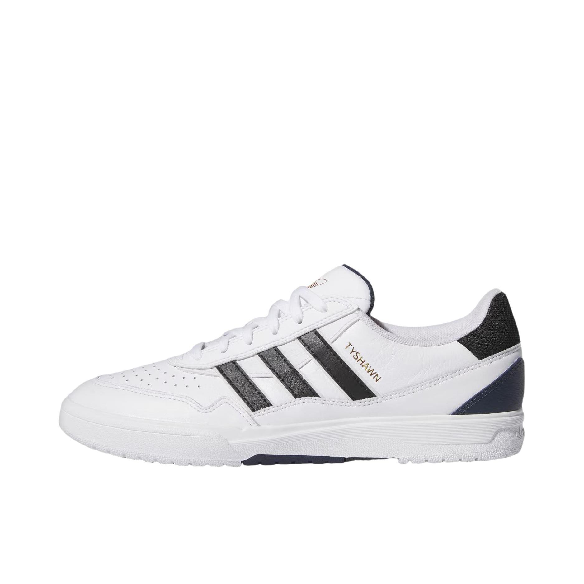 推荐商品：adidas Originals Tyshawn 板鞋 防滑耐磨低帮圆头舒适百搭时尚简约薄底 白色/黑色/学院藏青蓝