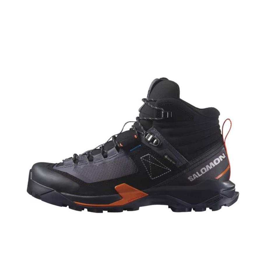 推荐商品：Salomon/萨洛蒙 X Ultra ALPINE MID GTX 简约 防水抓地 防滑耐磨 高帮 厚底 户外鞋 徒步鞋 深灰色/黑色