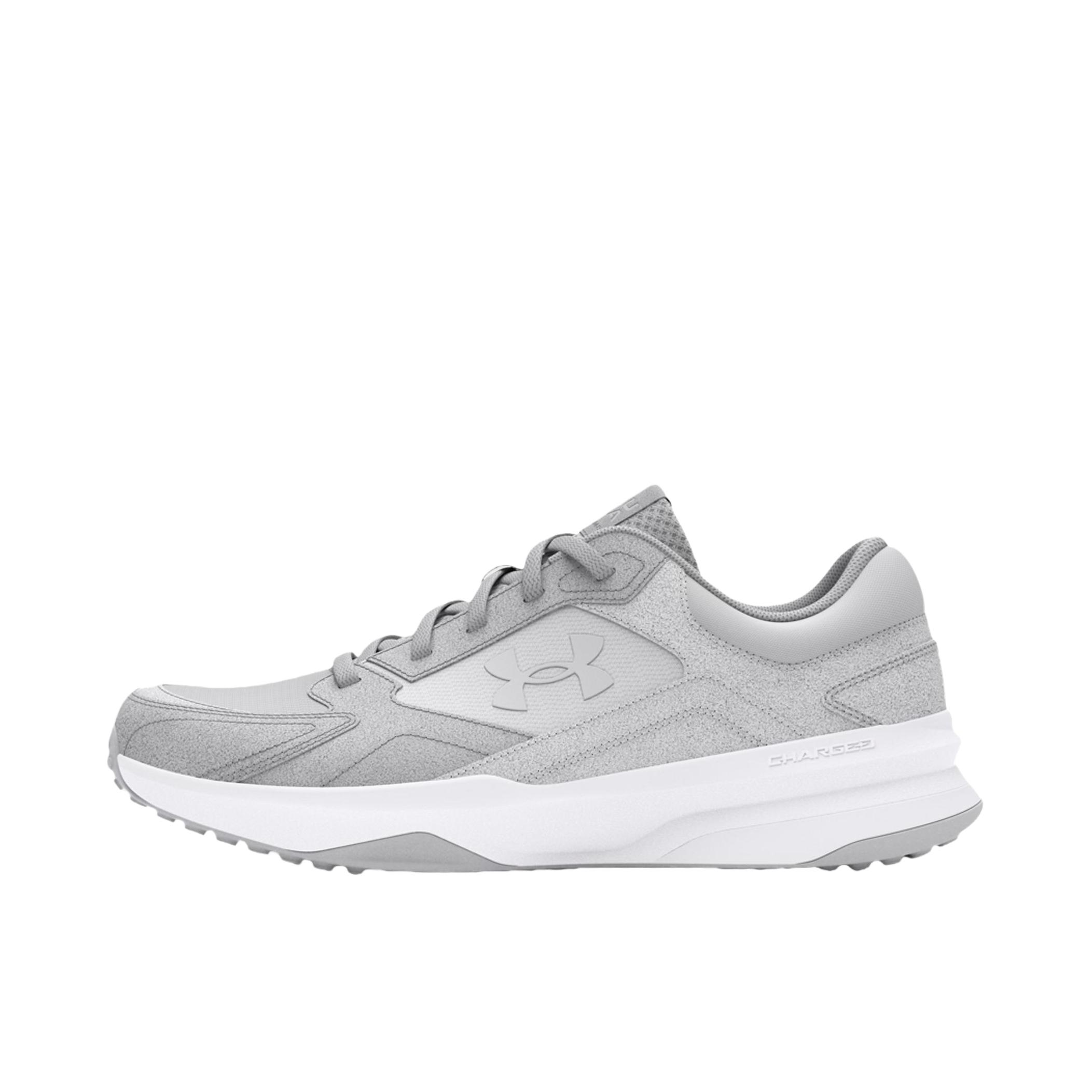 推荐商品：Under Armour/安德玛 Edge Suede 慢跑缓震 耐磨轻便 训练鞋 摩登灰/巅峰白/城堡石