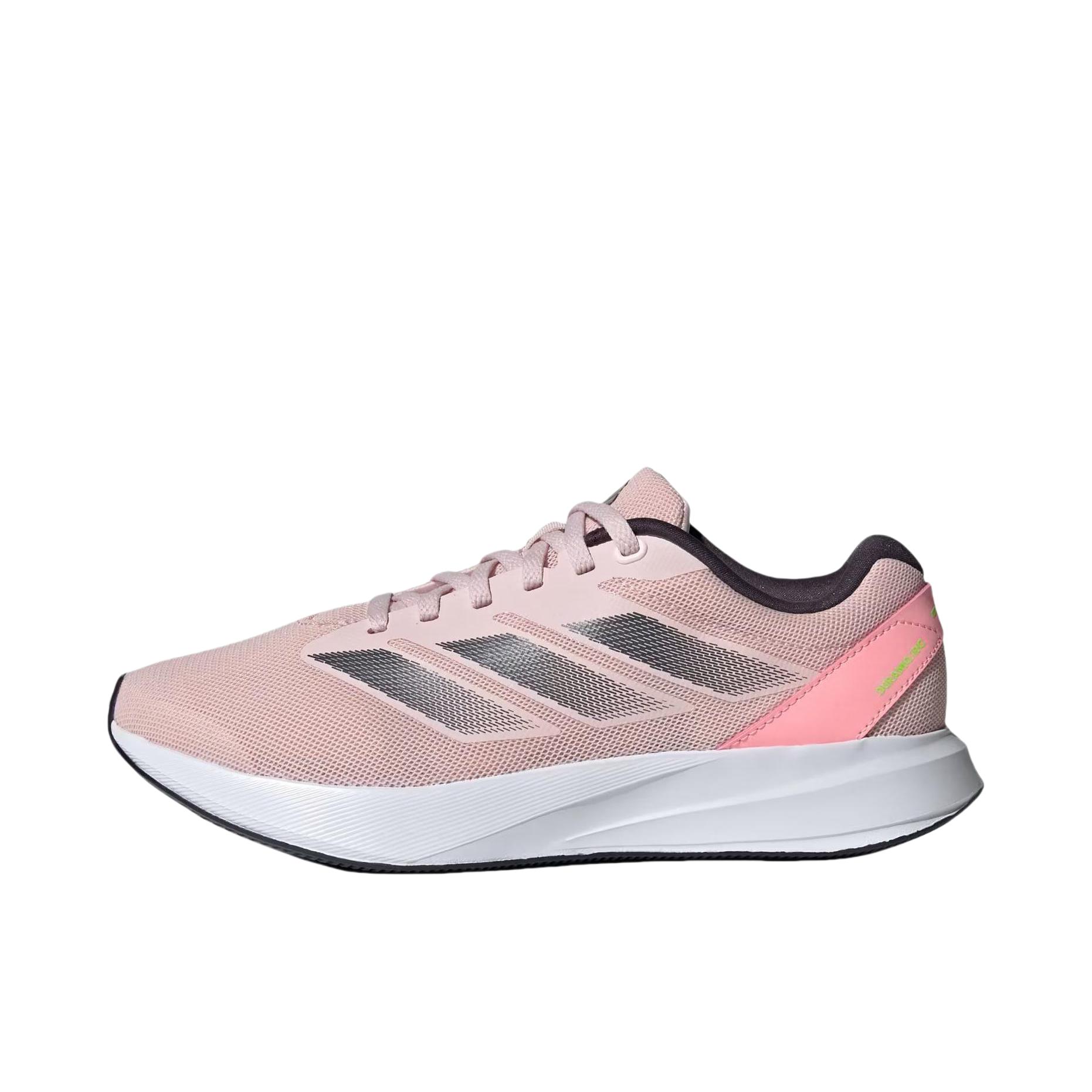 推荐商品：adidas Duramo Rc 跑鞋 织物轻盈减震防滑耐磨网布透气支撑 女款/粉色