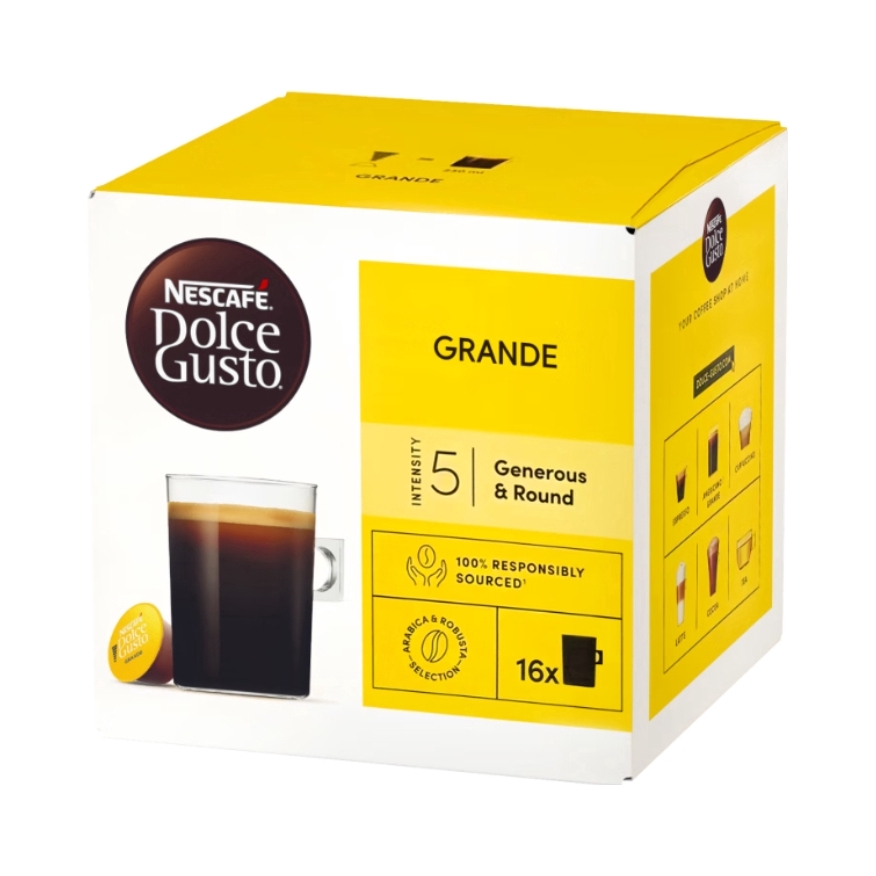 推荐商品：DOLCE GUSTO/多趣酷思 美式醇香胶囊咖啡 盒装