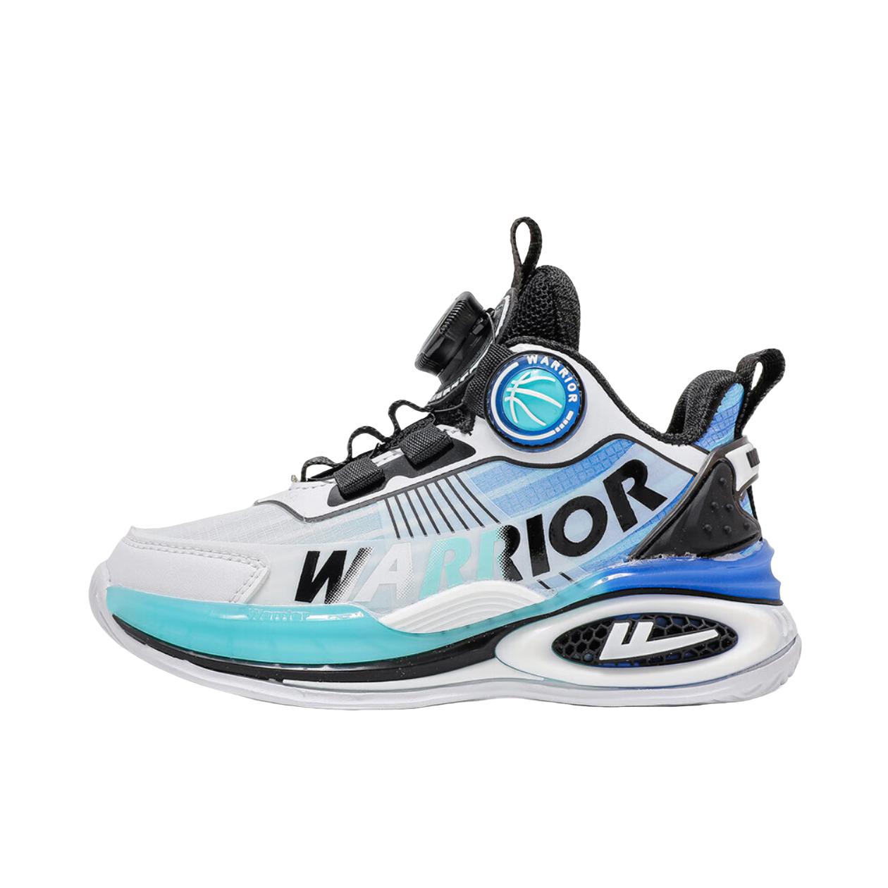 推荐商品：回力 炫酷 透气 学生 儿童篮球鞋 WZA-732T软底 大童/白色/黑色/蓝色