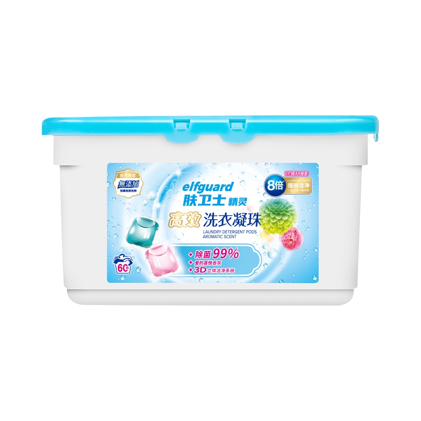 推荐商品：肤卫士精灵 持久留香除菌洁净 洗衣凝珠
