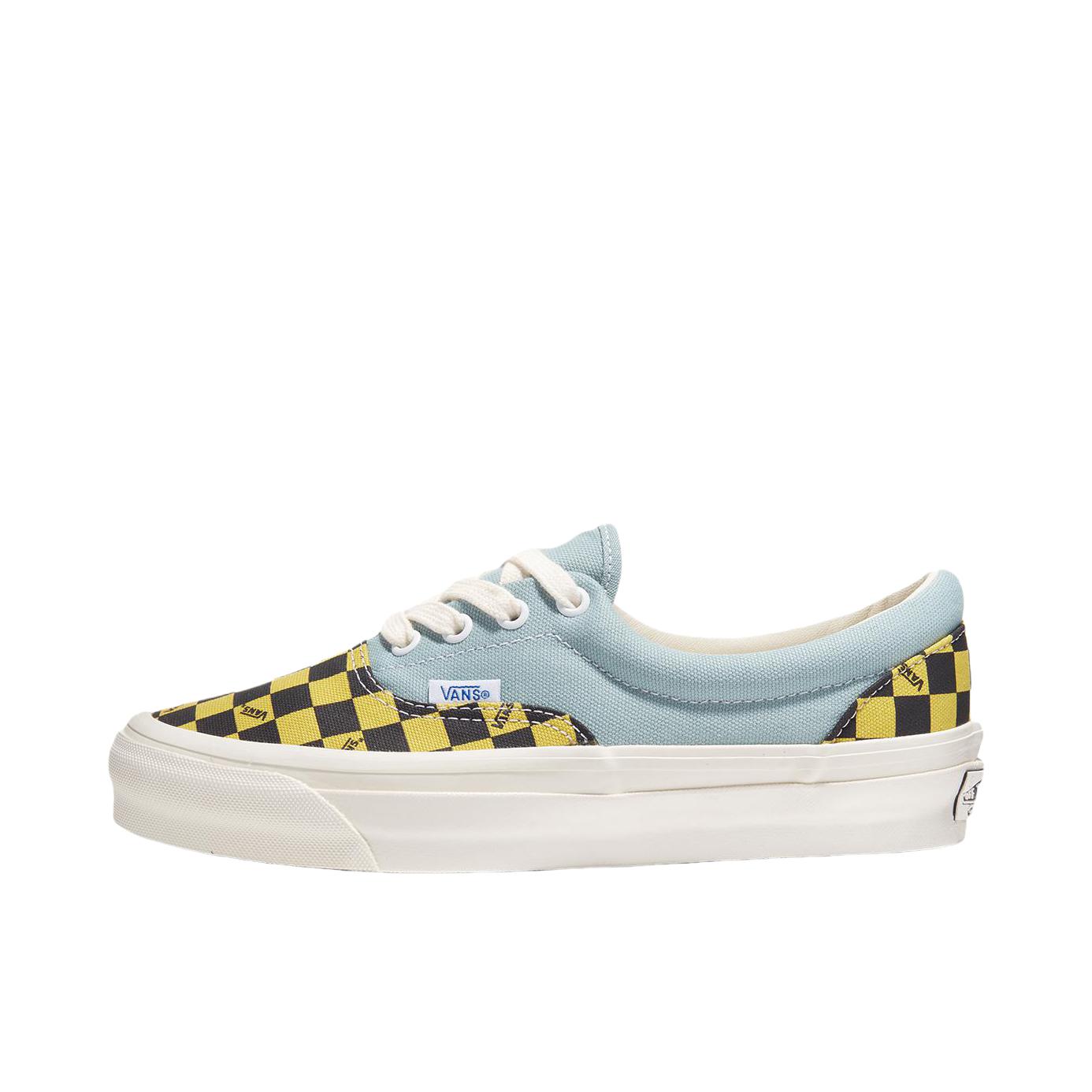 推荐商品：Vans/范斯 Style 95 PREMIUM 板鞋 防滑低帮圆头平跟 蓝色/黄色/黑色 