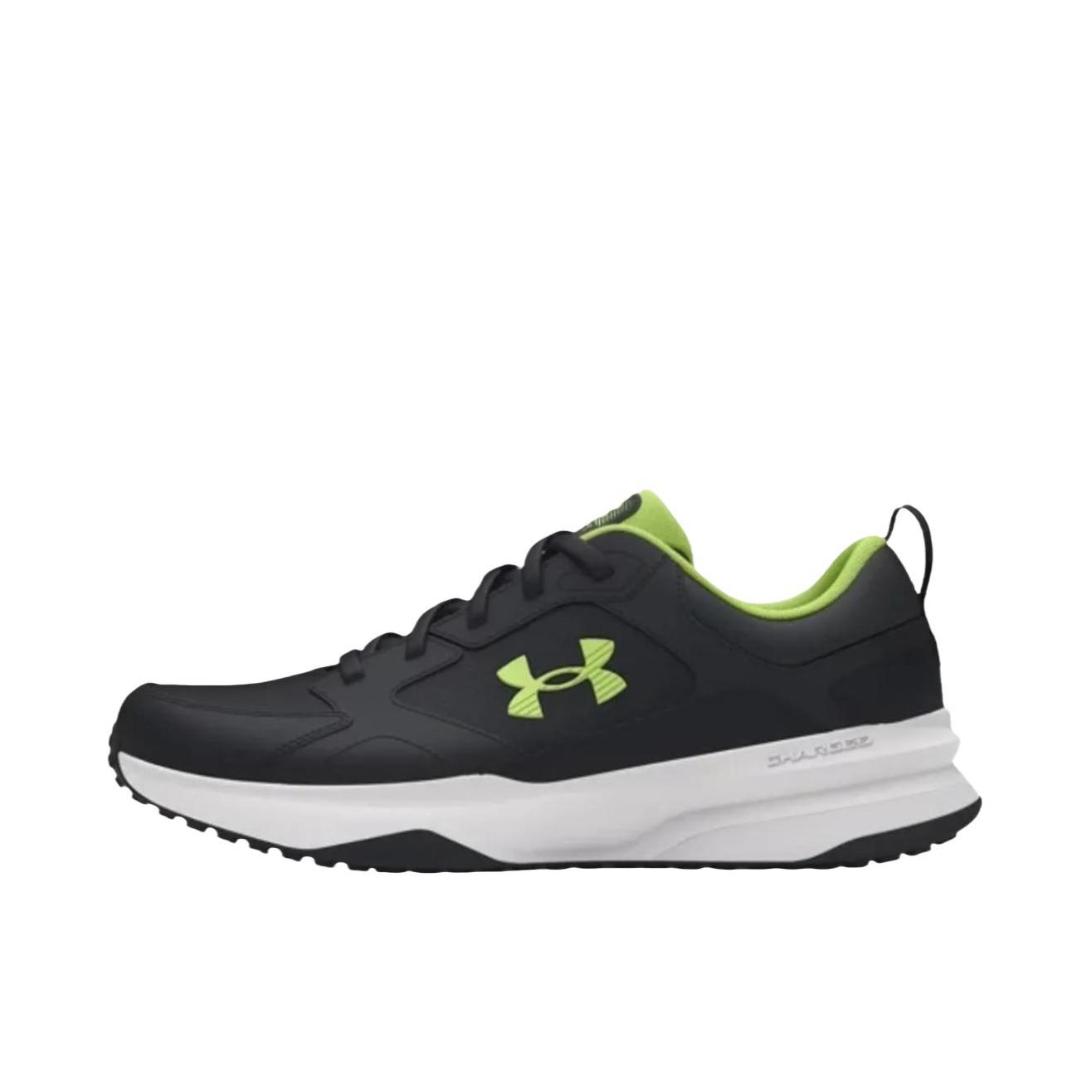推荐商品：Under Armour/安德玛 Charged Edge 运动休闲 网布 减震耐磨 稳定 训练鞋 3026727 黑色