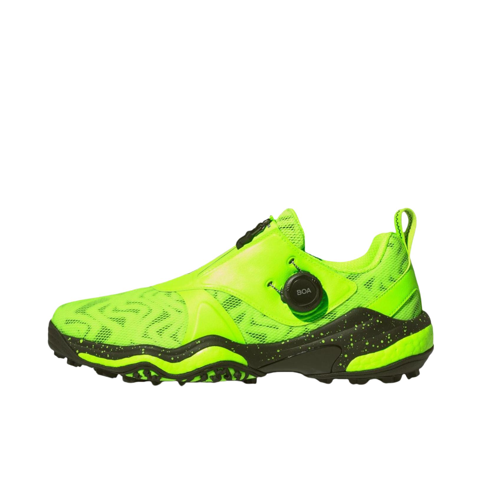 推荐商品：adidas CODECHAOS 25 BOA 防滑 耐磨 平跟 高尔夫鞋 透明柠檬/核心黑