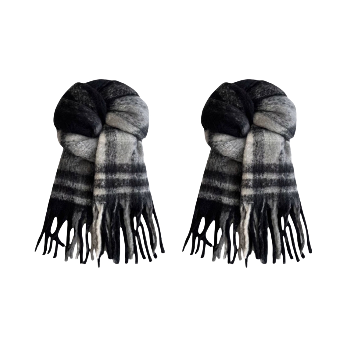 推荐商品：ACUC 加厚流苏马海毛绒线围巾 ACUC-AES744