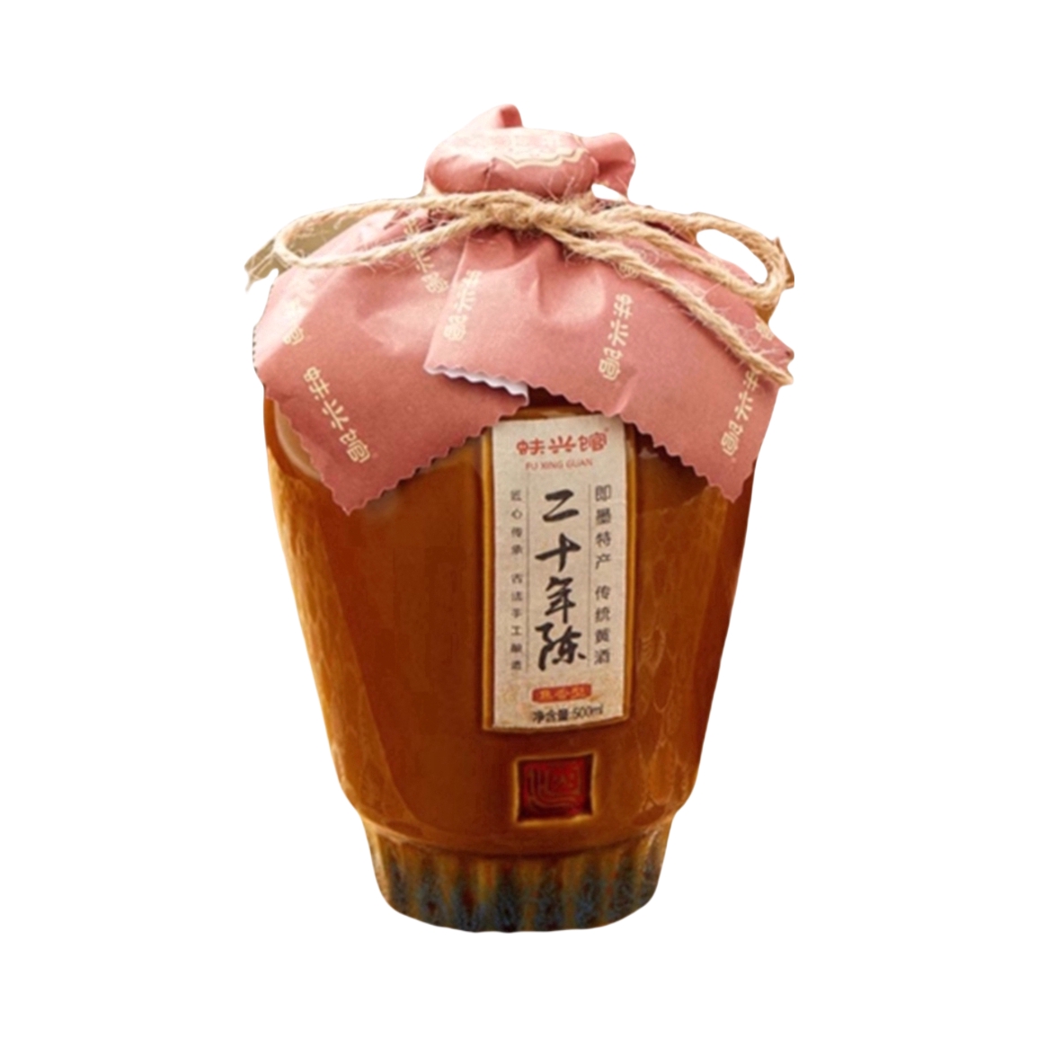 推荐商品：蚨兴馆 二十年陈酿 500ml 11.5度 黄酒 坛装