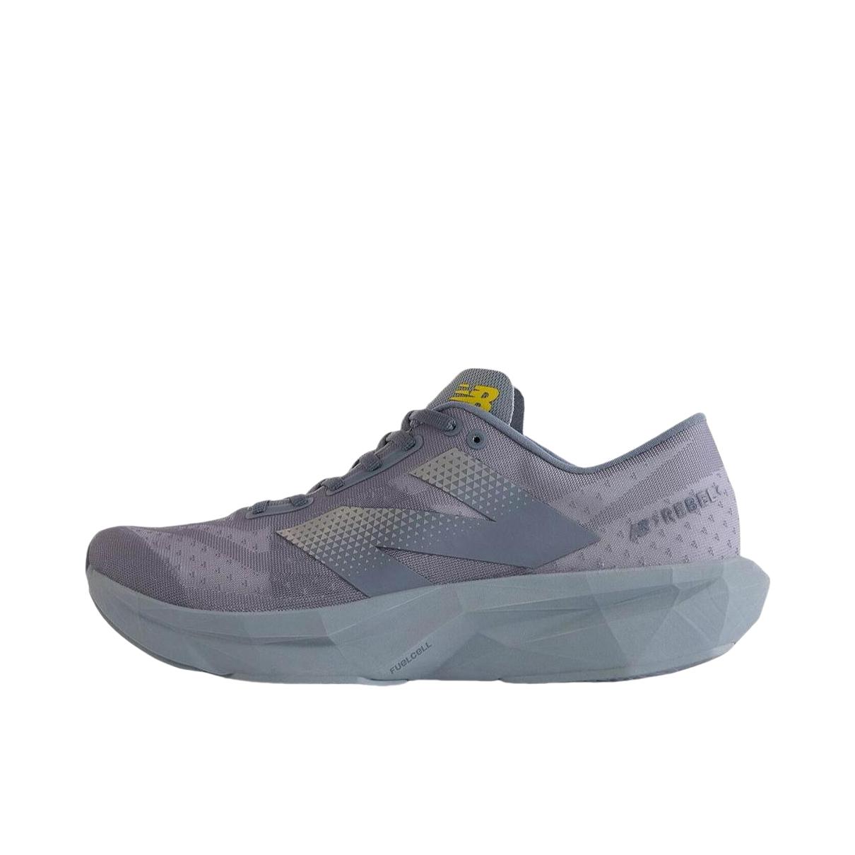 推荐商品：New Balance FuelCell Rebel V4 跑鞋 回弹速度训练减震防滑耐磨网布轻量透气韧弹 D宽/紫色