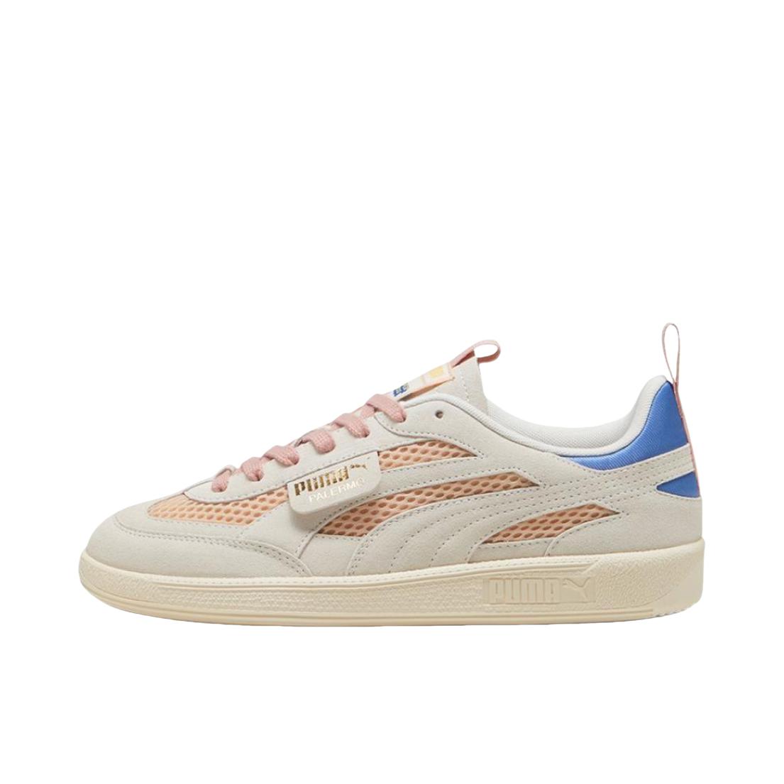 推荐商品：【朴彩英同款】 Puma/彪马 Palermo T头鞋 德训鞋 薄底鞋 板鞋 牛皮防滑耐磨舒适减震时尚复古 KIDSUPER STUDIOS 联名/淡黄色