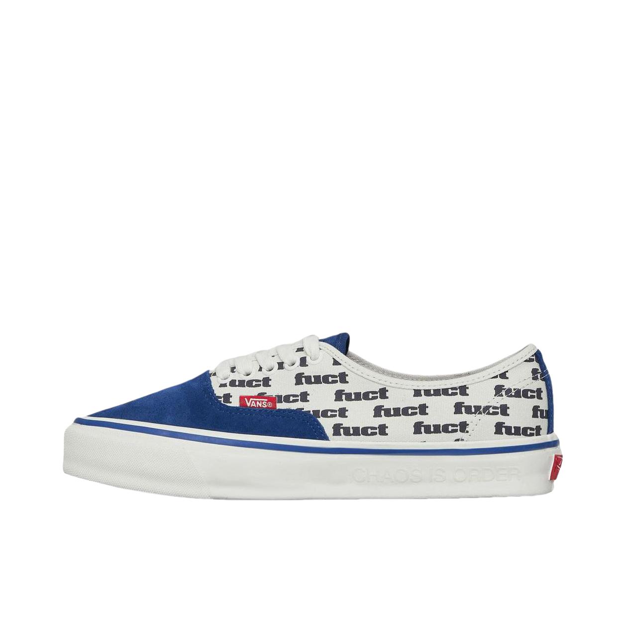 推荐商品：Vans/范斯 Authentic 潮流休闲 轻便舒适 防滑耐磨 百搭运动 复古 板鞋 SLAM JAM联名/低帮/帆布/蓝色
