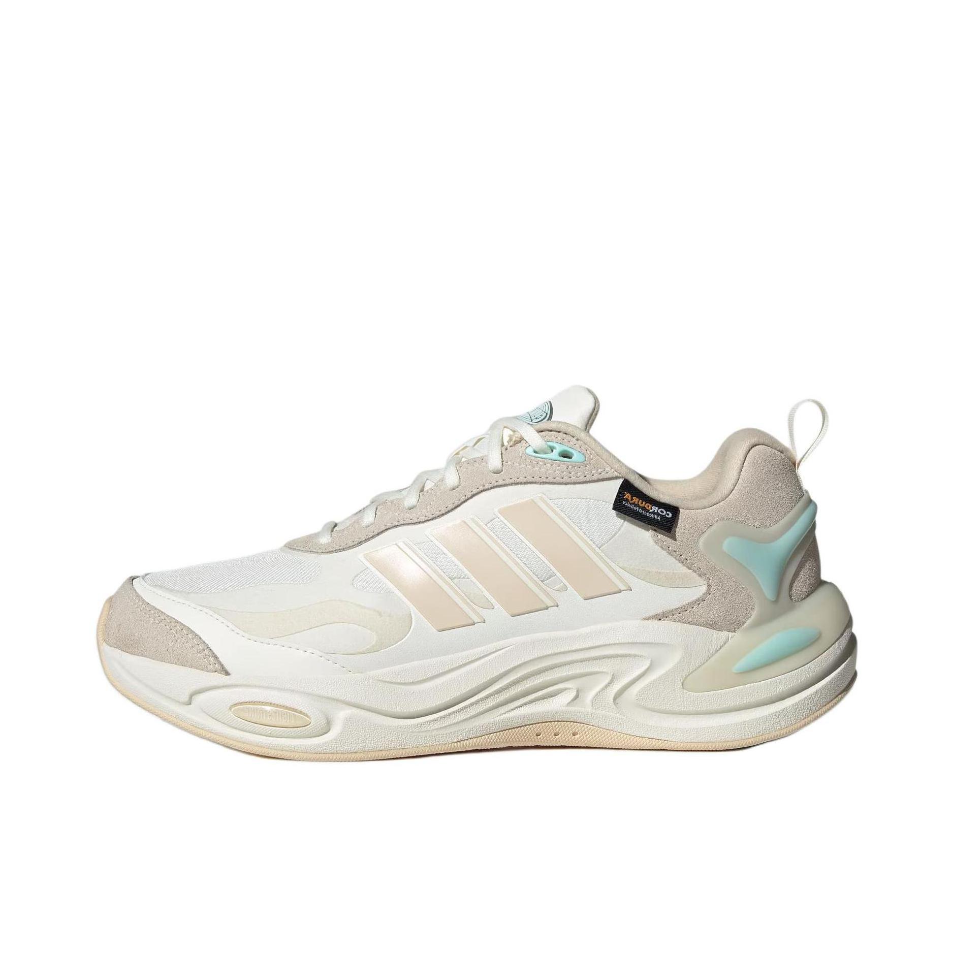 推荐商品：adidas CLIMAWARM 跑鞋 缓震回弹舒适保暖防滑耐磨时尚贴合 女款/汉玉白/沙棕/乳白色