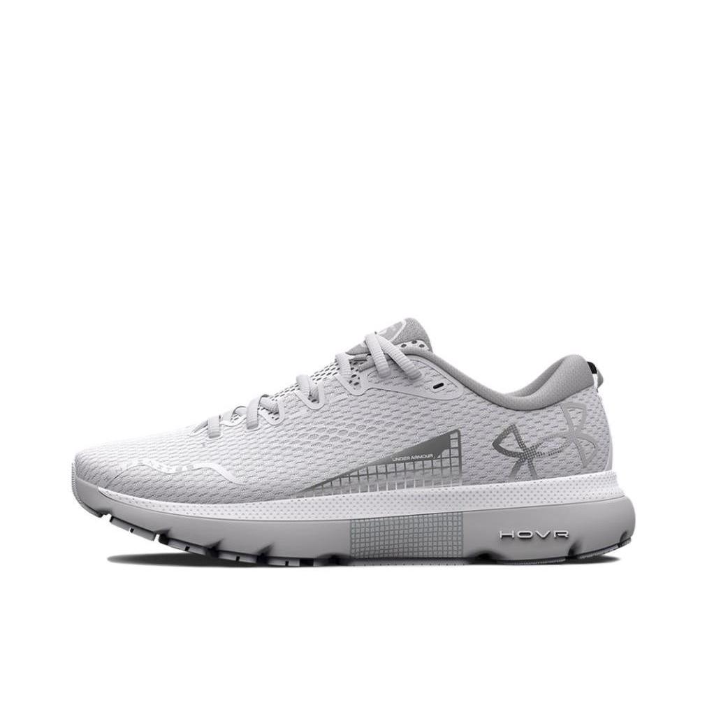 推荐商品：Under Armour/安德玛 HOVR Infinite 5 缓震 防滑耐磨 运动 跑鞋 灰色/白色
