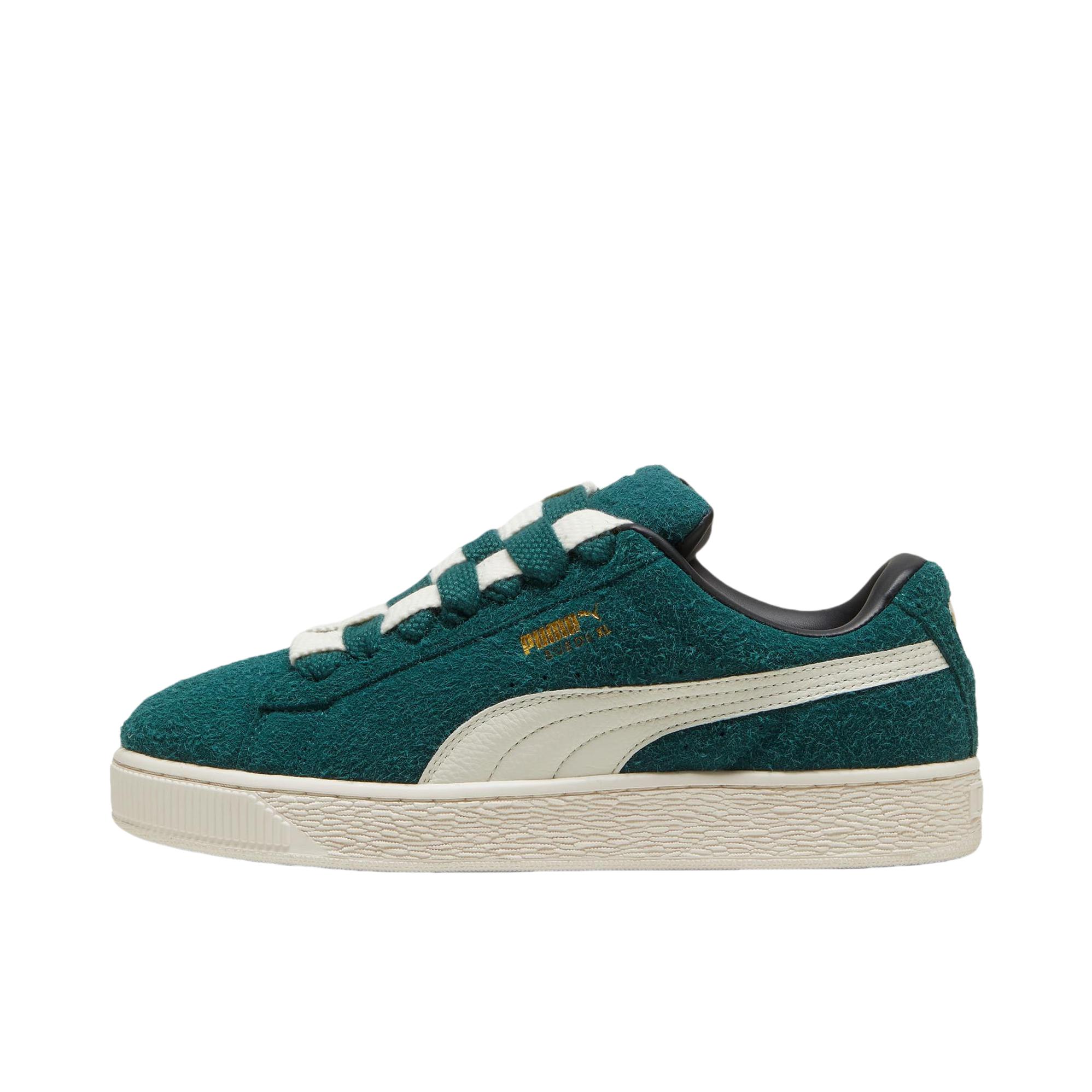 推荐商品：Puma/彪马 Suede XL Jackhammer 板鞋 防滑耐磨低帮圆头系带舒适百搭 绿色