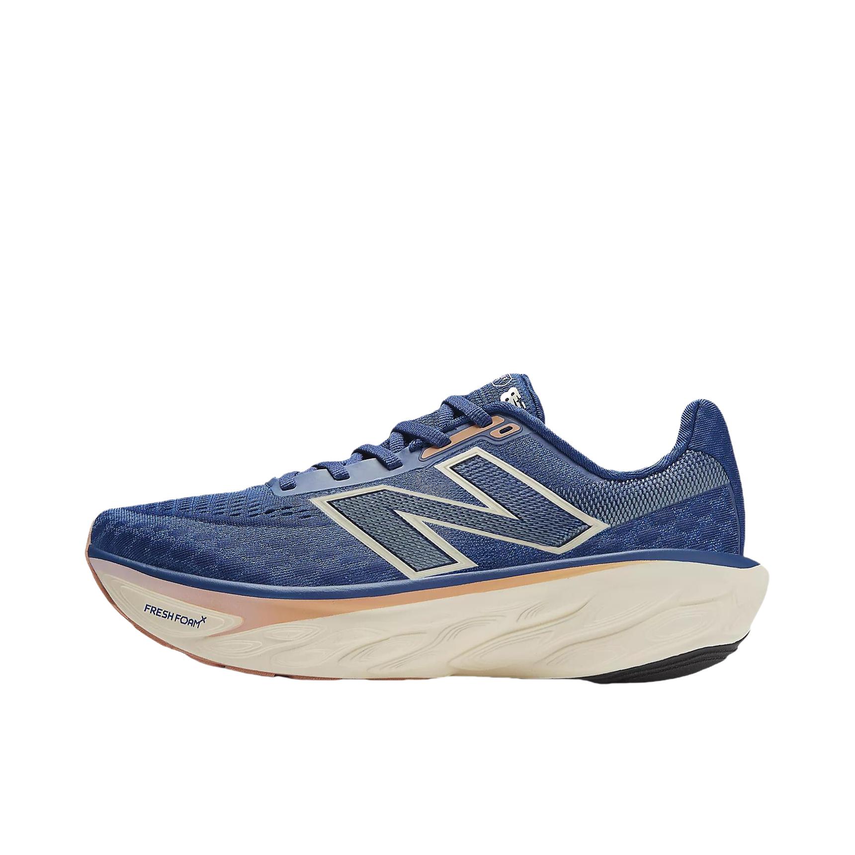 推荐商品：New Balance Fresh Foam X 1080 v14 跑鞋 舒适缓震防滑耐磨轻便低帮百搭简约轻量慢跑支撑半马 女款/蓝色