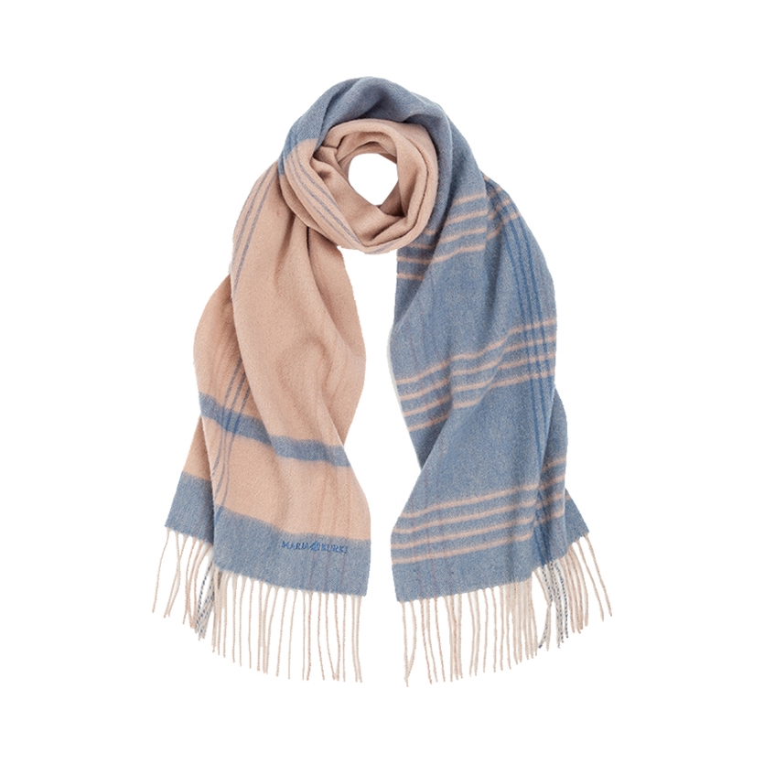 推荐商品：MARJAKURKI 轻奢文艺知性羊绒羊毛围巾