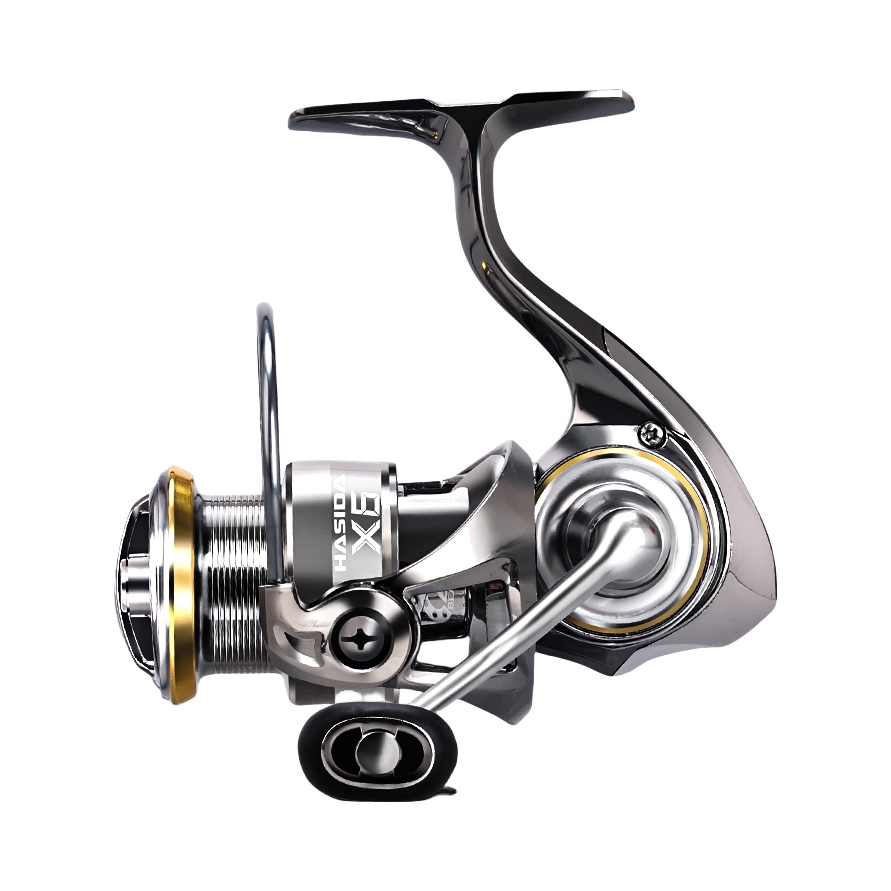 推荐商品：哈斯达 X6系列 海淡双用 路滑 斜口 远投 微物 路亚 防锈 耐腐 耐用 顺滑 旋入式 无间隙 全金属 浅线杯 纺车轮 鱼线轮 TMHSD-X6FCL