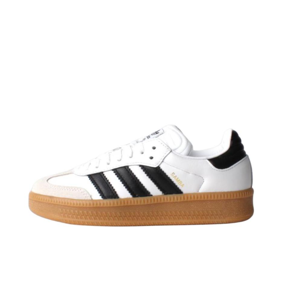 推荐商品：adidas Originals Samba XLG T头鞋 德训鞋 板鞋 复古增高防滑耐磨 大童/白色 
