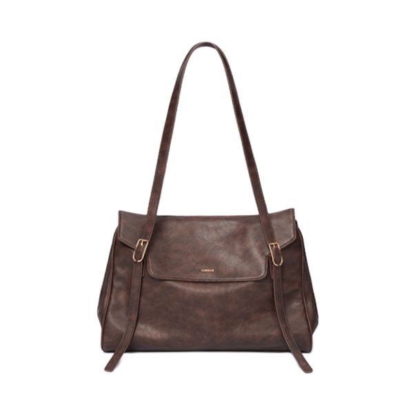 推荐商品：JONBAG/简佰格 大号 新款大容量高级随心搭擦色公文包hobo流浪包通勤包单肩包