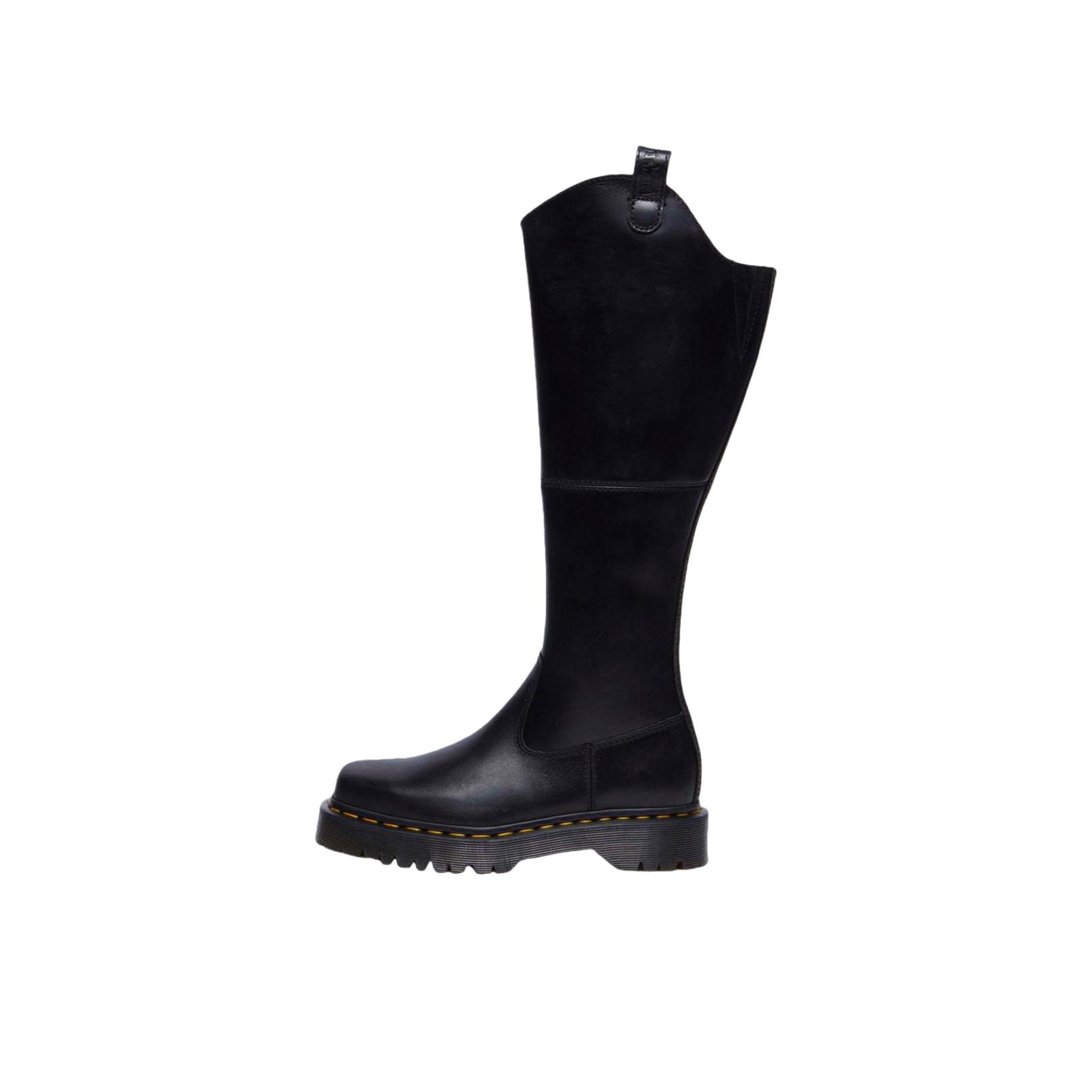 推荐商品：Dr. Martens Amaayah Hi 时装靴 英伦风长筒机车青年 黑色 
