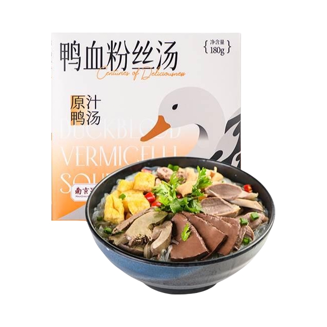 推荐商品：南京冠生园 鸭血粉丝汤 盒装