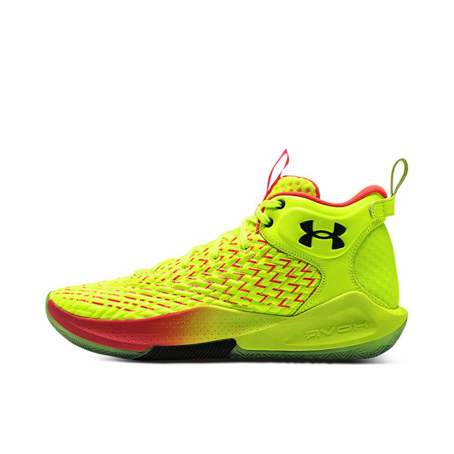 推荐商品：Under Armour/安德玛 Hovr Havoc 4 Clone 缓震 舒适透气 防滑耐磨 运动 篮球鞋 黄色
