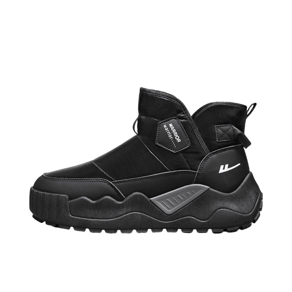 推荐商品：回力 简约 耐磨 防滑 舒适 雪地靴 WBN-177N05 加绒/黑色