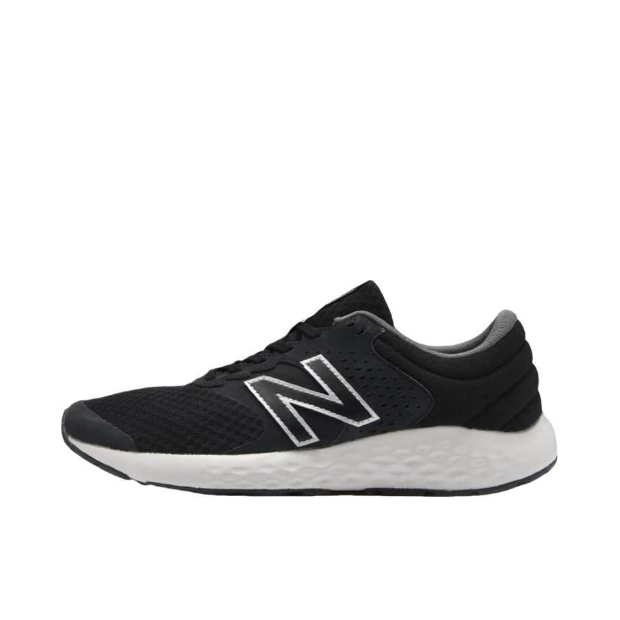 推荐商品：New Balance 420 跑鞋 复古透气网布织物合成革低帮 4E/黑色/白色