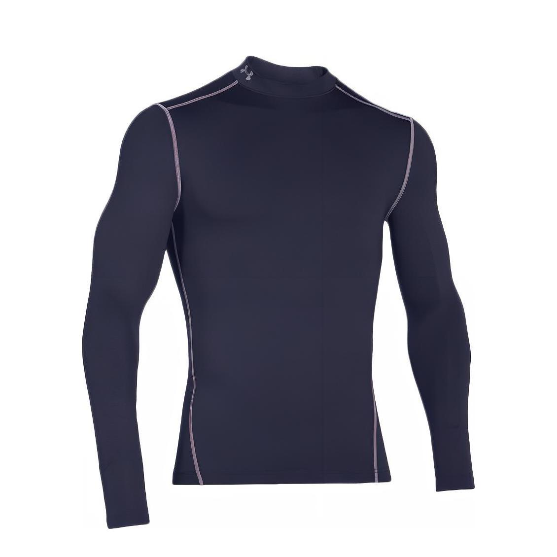 Under Armour 训练透气速干长袖修身高领圆领紧身衣 1265648