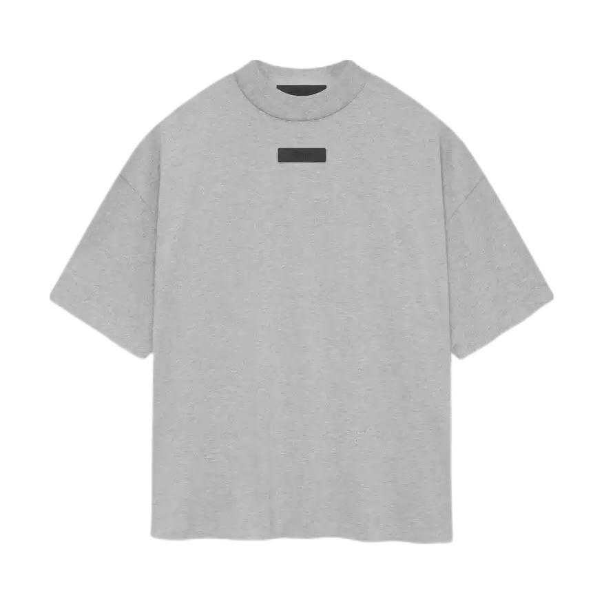 【梁伟铿同款】Fear Of God 字母印花圆领套头短袖T恤 125SP244190F 浅燕麦