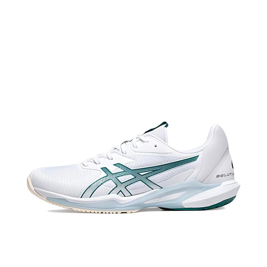 推荐商品：Asics/亚瑟士 Solution Speed FF 3 减震缓冲 灵活轻便 速度型 防水 网球鞋 米白色/绿色
