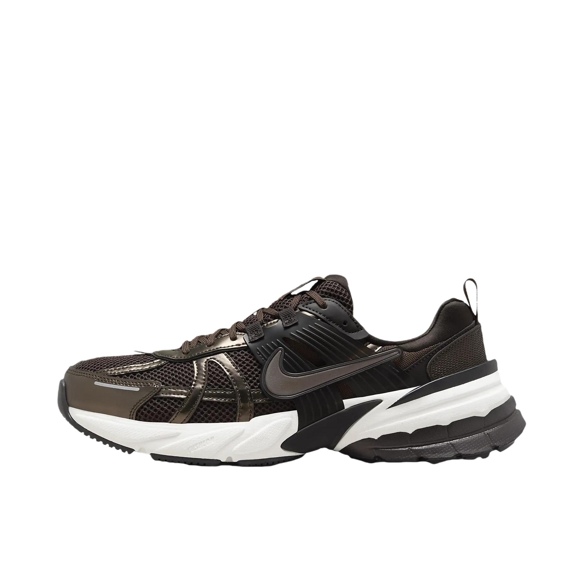 推荐商品：Nike V2K Run Runtekk 跑鞋 轻便网面透气防滑耐磨百搭时尚复古减震抓地圆头 棕色/黑色 
