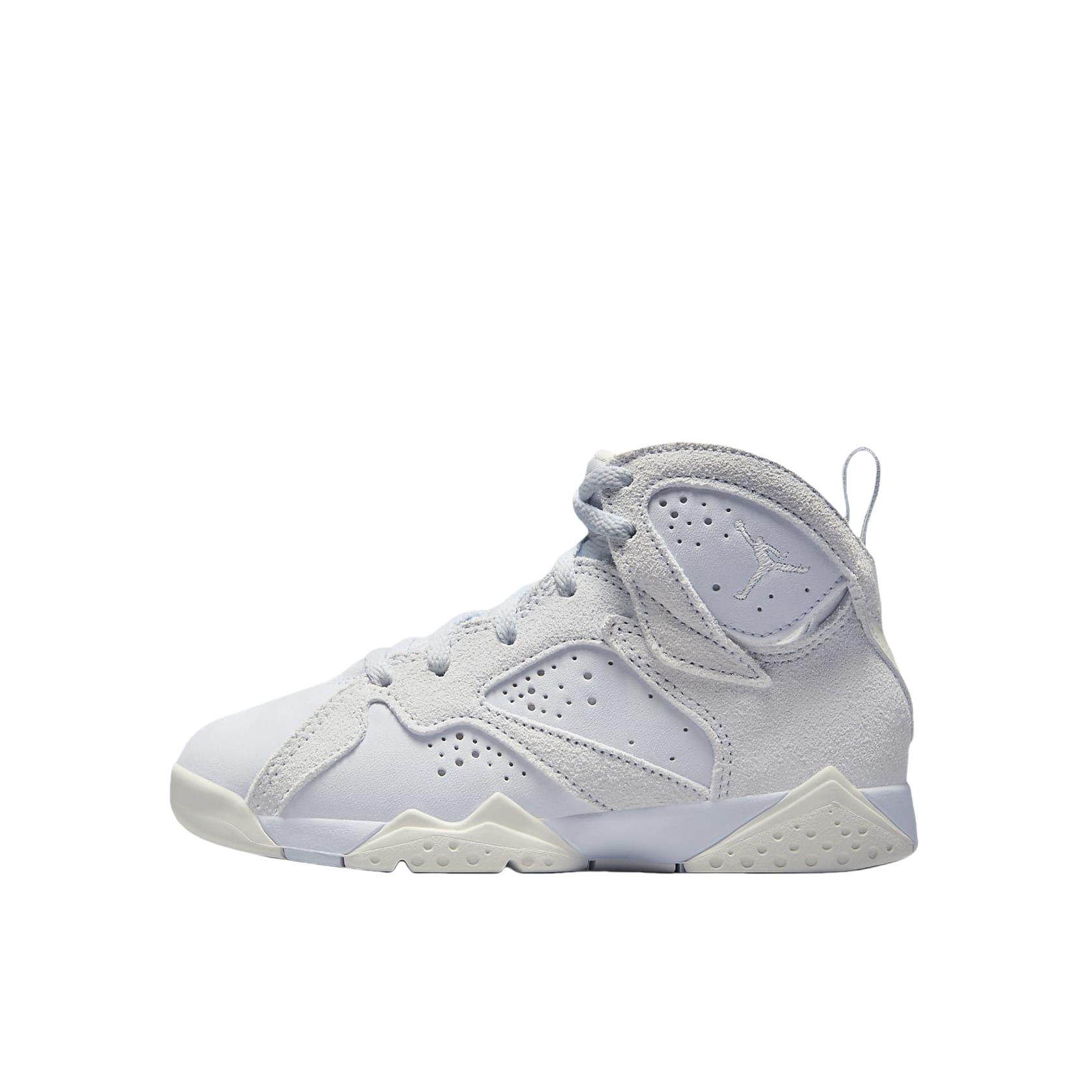 推荐商品：Air Jordan 7 时尚经典 复古 潮流 防滑耐磨 减震 运动鞋儿童 小童/白色/米色 