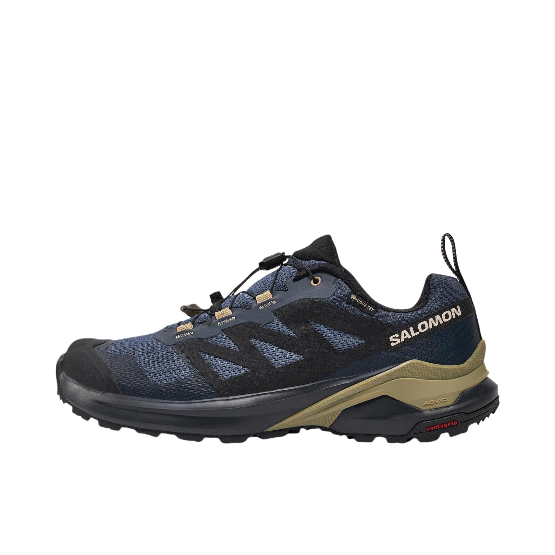推荐商品：Salomon/萨洛蒙  X-ADVENTURE  减震 防滑 防水  低帮 跑步鞋 越野  户外鞋 深蓝色 