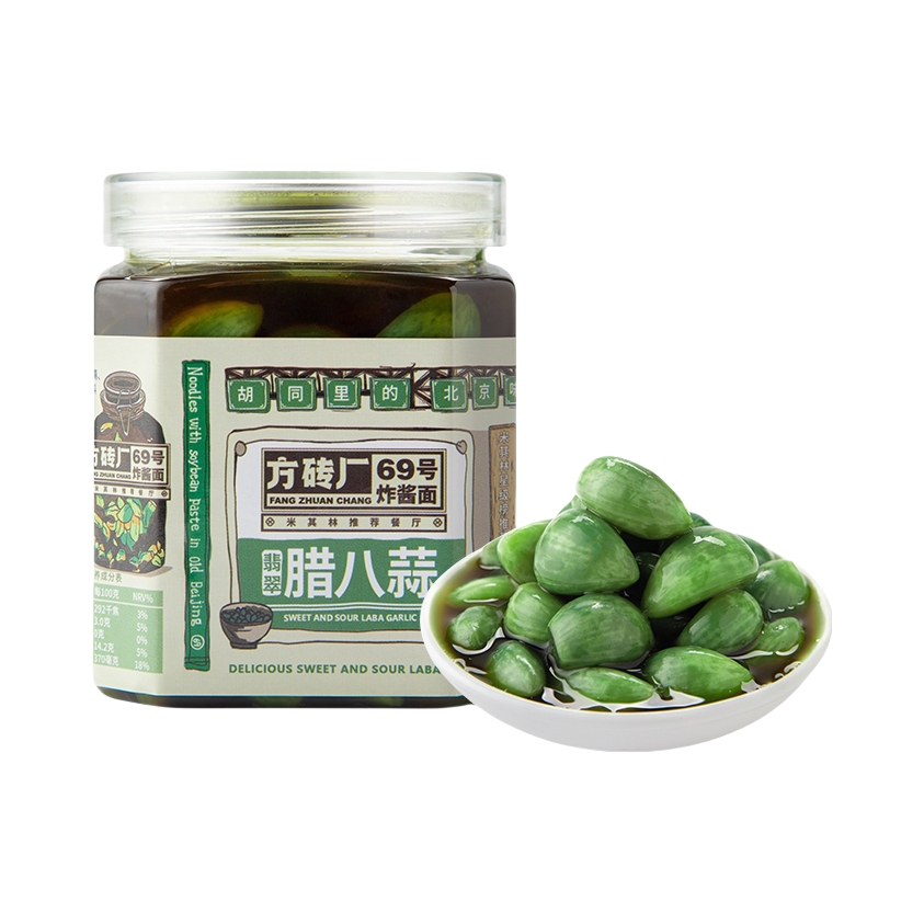 推荐商品：方砖厂 69号 腊八蒜 罐装