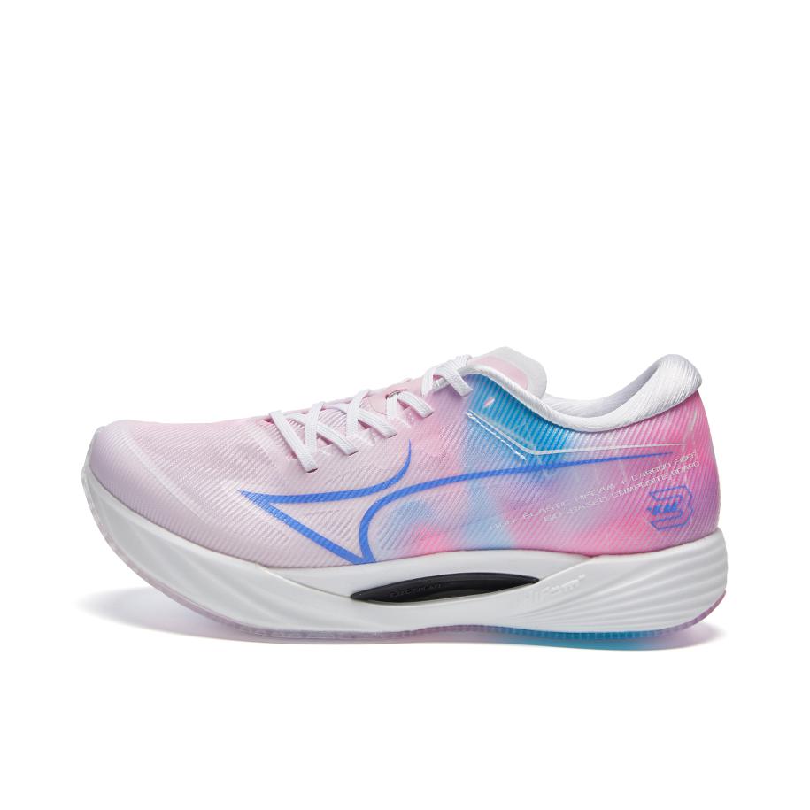 推荐商品：海尔斯 KM3C+ 学生 轻便 缓震 碳板 体考 跑鞋 缤果粉