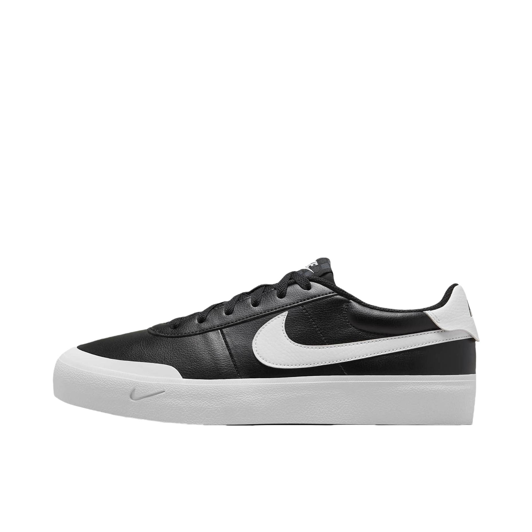 推荐商品：Nike COURT SHOT 板鞋 防滑耐磨网眼透气舒适百搭时尚简约 白色/黑色