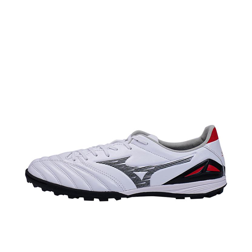 Mizuno/美津浓 Morelia NEO 4 Pro TF 次顶级 碎钉 防滑耐磨 胶质 足球鞋 白色/黑色