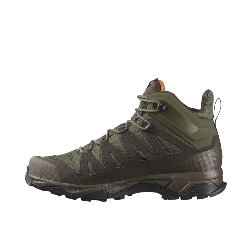 推荐商品：Salomon/萨洛蒙 X Ultra Tracker GTX 运动 支撑 防水 透气 户外鞋 靓橙色 
