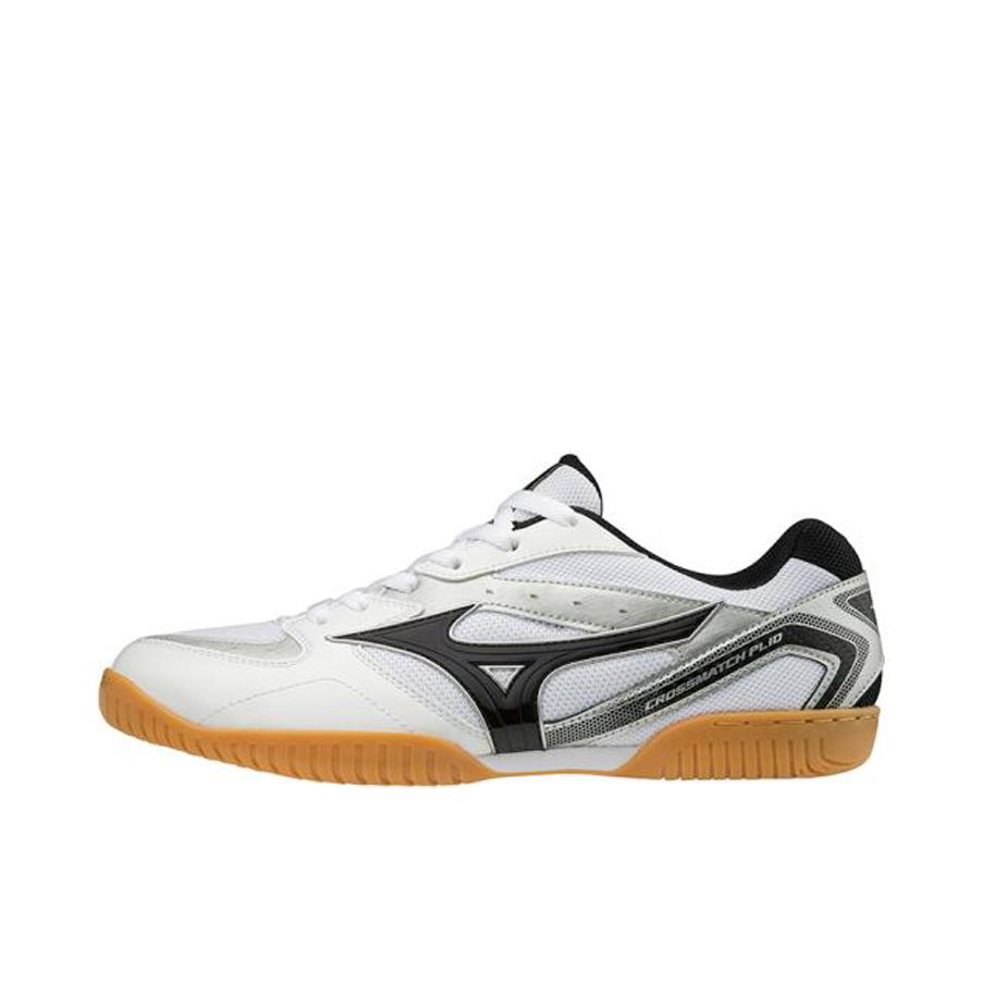 推荐商品：Mizuno/美津浓 Crossmatch Plio RX4 防滑耐磨 舒适透气 缓震 训练鞋 灰白黑