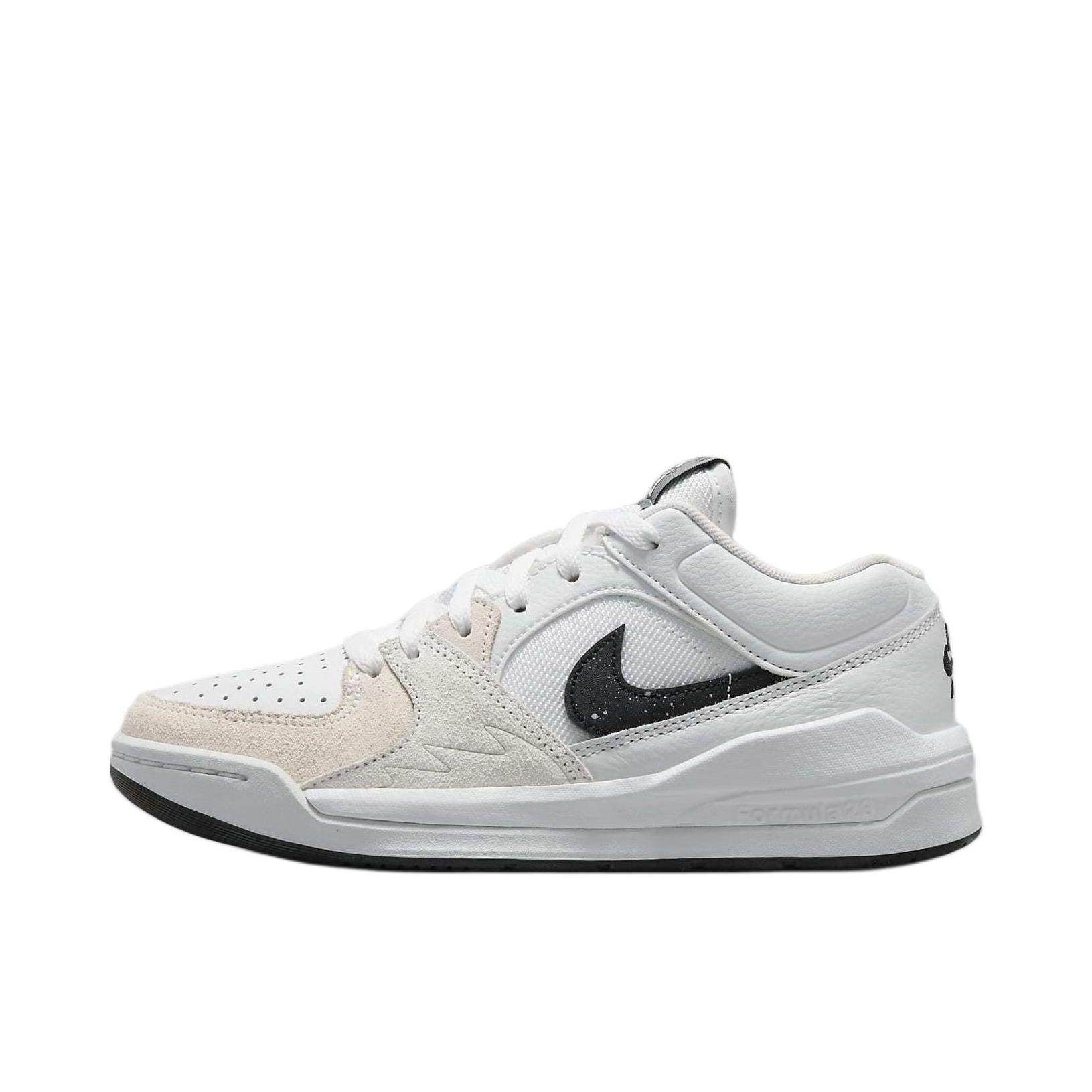 推荐商品：Jordan Stadium 90 运动休闲鞋 减震合成革织物耐穿 白色