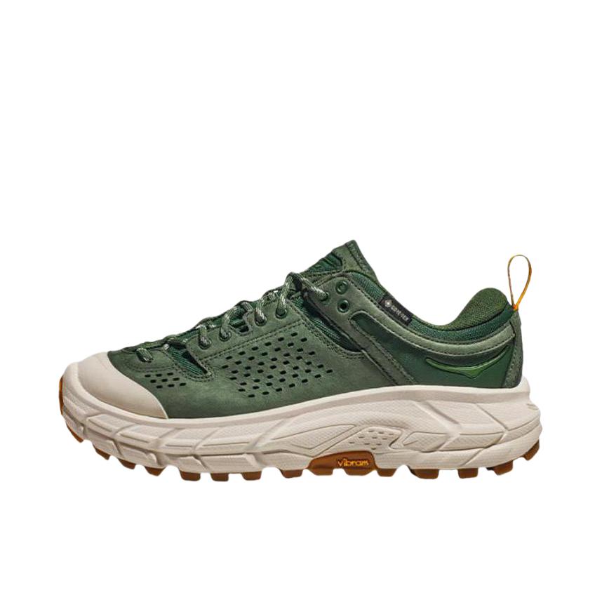 推荐商品：HOKA ONE ONE Tor Ultra 包裹性 防水 防滑 透气 合成革 织物 登山 徒步鞋 深绿色