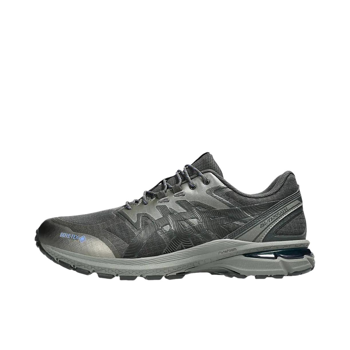 推荐商品：Asics/亚瑟士 Gel-Terrain 跑鞋 简约复古舒适百搭防滑耐磨网布透气轻便慢跑 石墨灰 