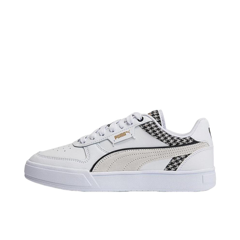 推荐商品：Puma/彪马 Caven Dime FC 板鞋 百搭复古防滑耐磨轻便透气 白色/黑白纹