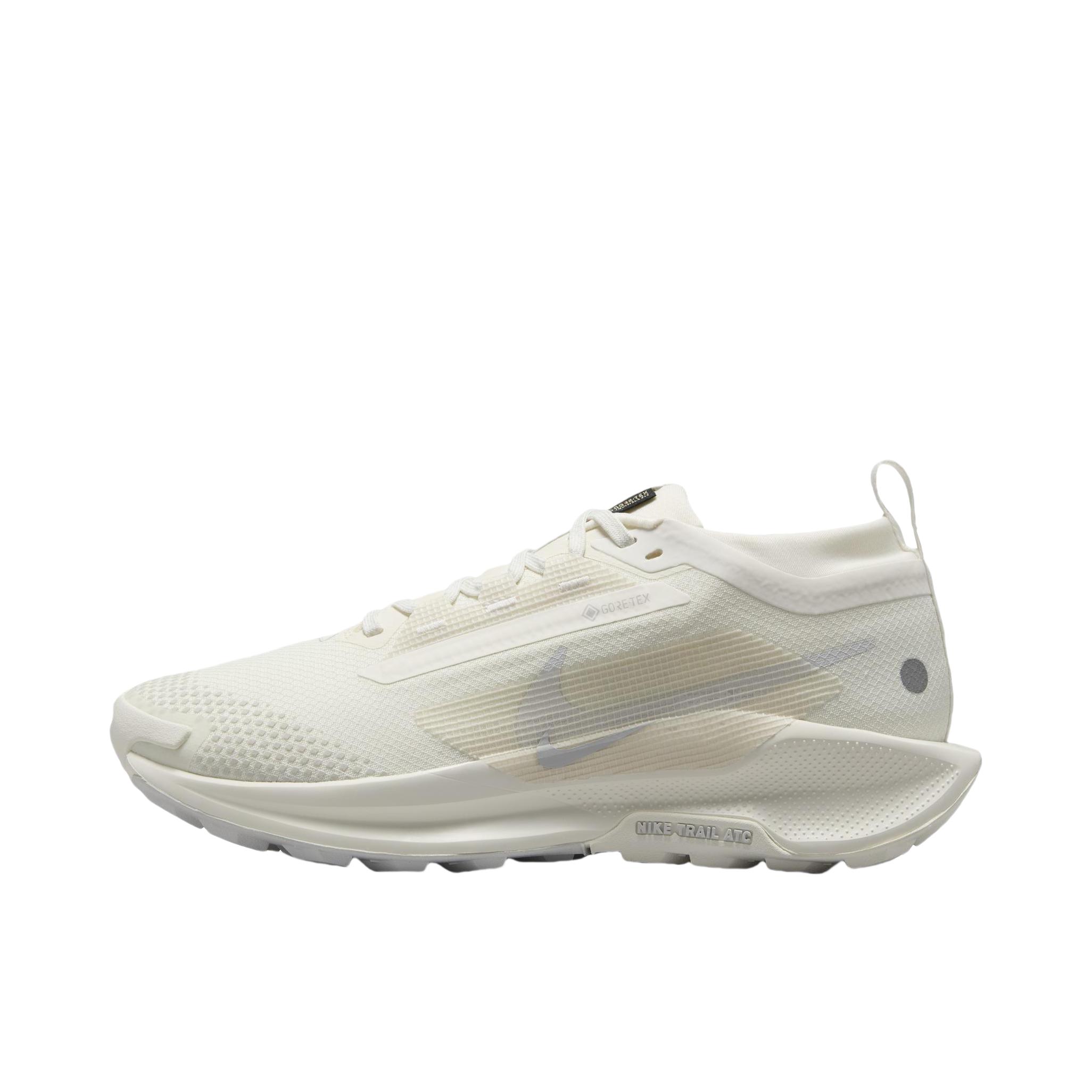 推荐商品：Nike Pegasus Trail 5 跑鞋 越野耐磨防水缓震训练回弹贴合耐用 帆白/尘光子色