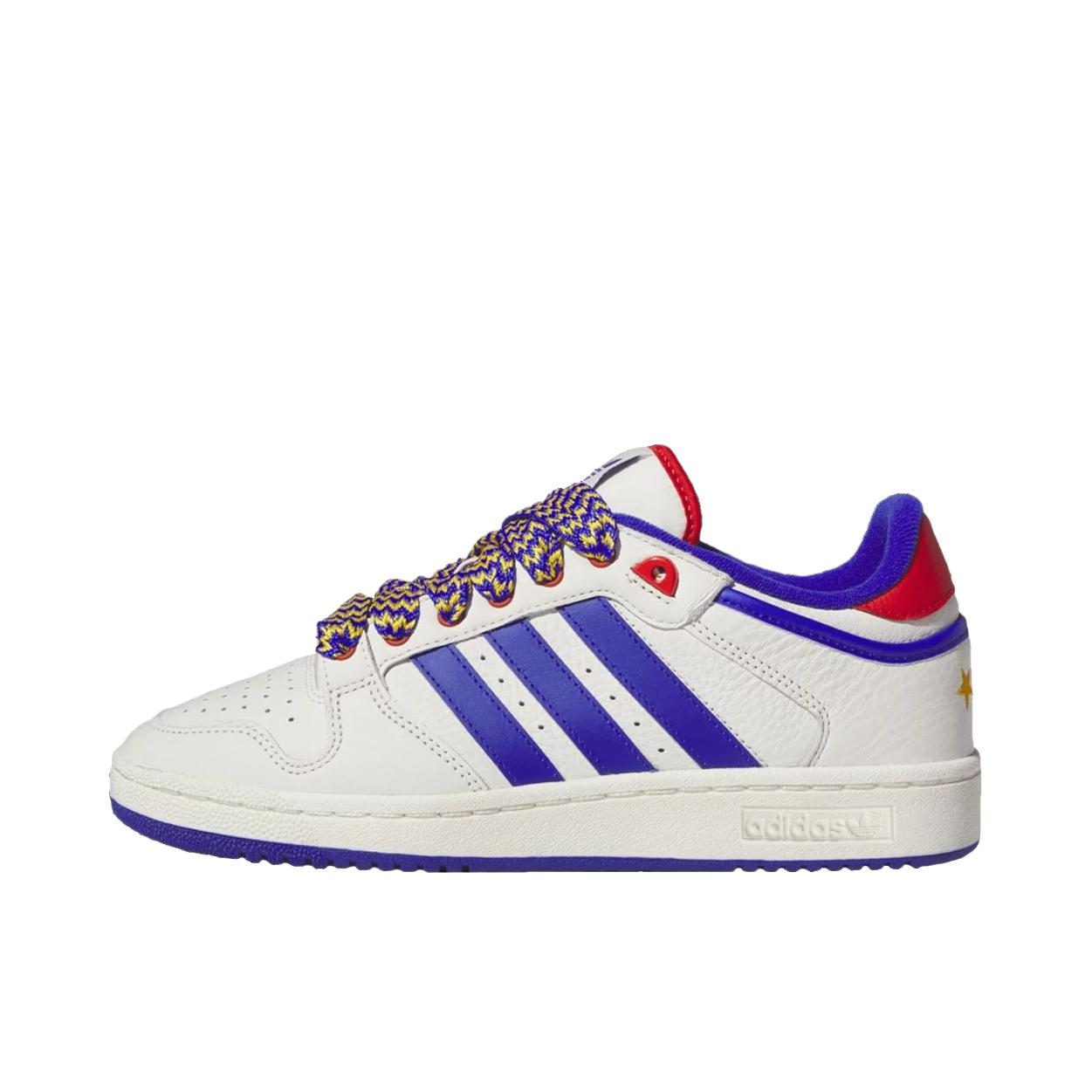 推荐商品：adidas Originals Centennial RM 板鞋 经典复古百搭防滑耐磨舒适轻便篮球风 Jalen Green联名/白色/蓝色 