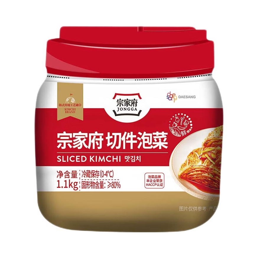 推荐商品：清净园 宗家府切件泡菜 袋装