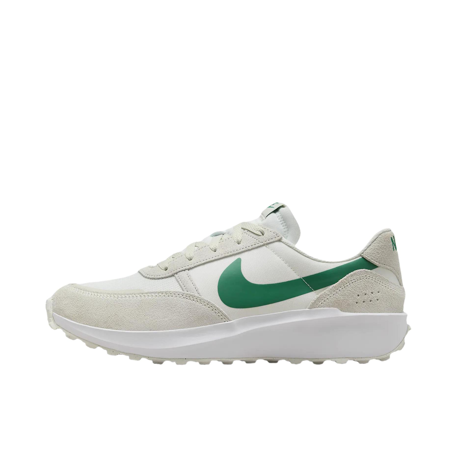 推荐商品：Nike Waffle Debut 运动休闲鞋 轻便缓震防滑复古圆头抓地包裹性 白色