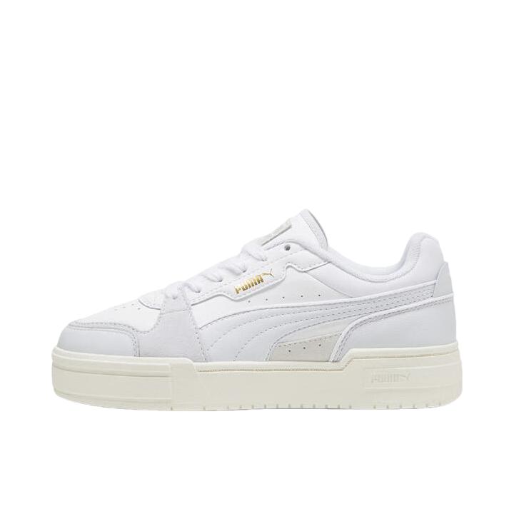 推荐商品：Puma/彪马 CA PRO LUX III 板鞋 防滑耐磨舒适透气轻便增高复古百搭 银色/白色