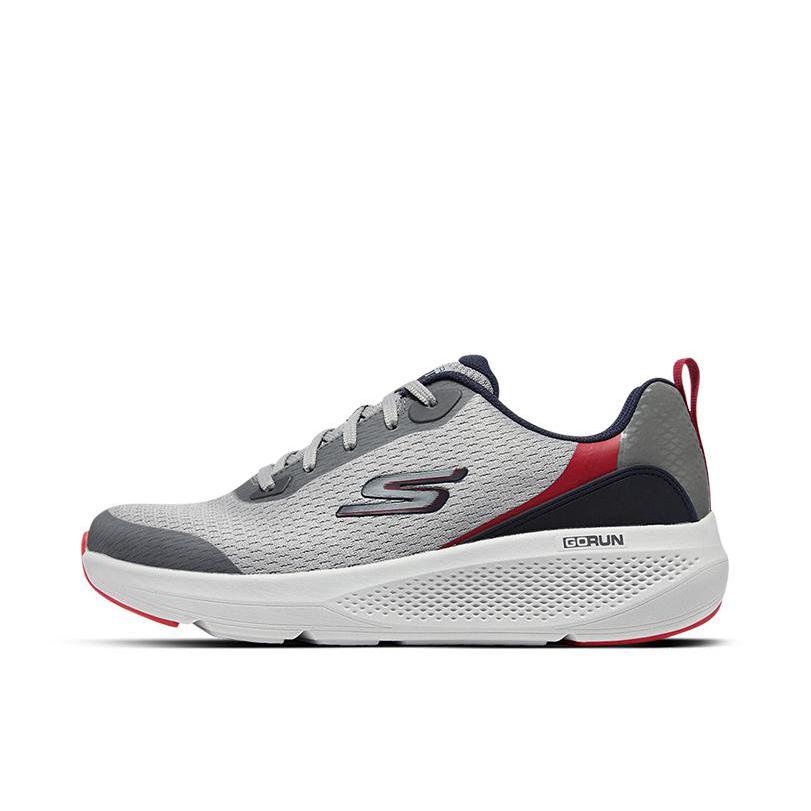 推荐商品：Skechers/斯凯奇 Go Run Motion 缓震耐磨 舒适软底 网面透气 轻质百搭 休闲时尚 跑鞋 灰色/海军蓝色